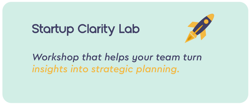 Workshop designed for startups to transform insights into clear strategy, sustainable growth, and practical action plans
